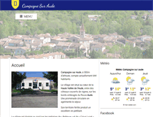 Tablet Screenshot of campagne-sur-aude.fr